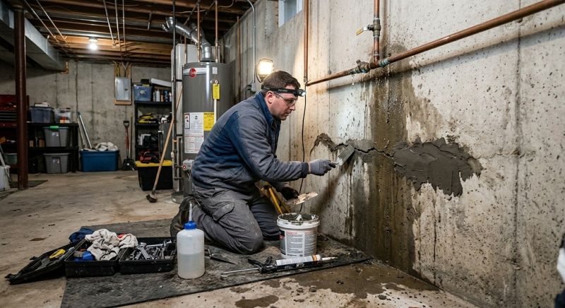 Basement Seepage Repair in Grand Rapids, MI