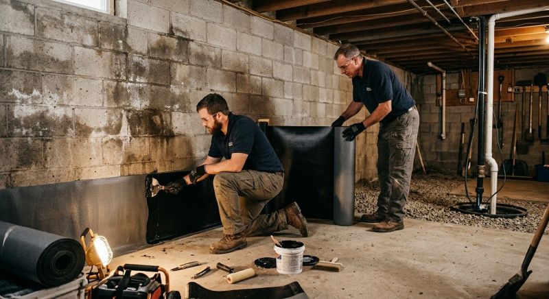 Basement Walls Waterproofing in Columbus, OH