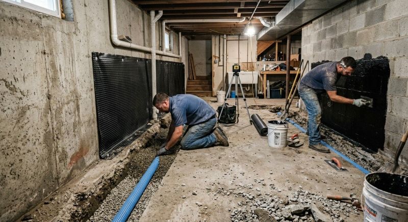 Basement Waterproofing in Grand Rapids, MI