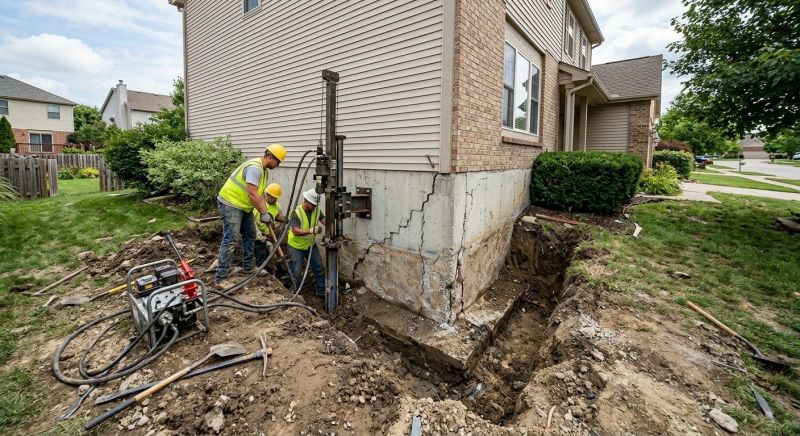 Deep Foundation Repair in Greenville, SC