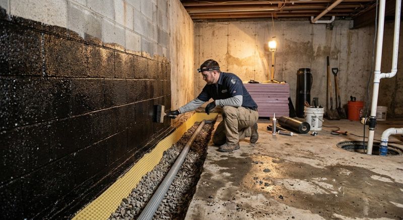 Foundation Moisture Control in Greenville, SC