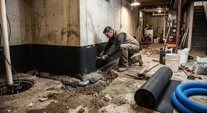 Leaking Basement Repair in Tuscaloosa, AL